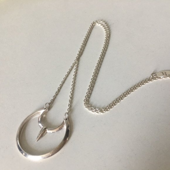 Pamela love sterling silver necklace with iolite - Picture 3 of 5